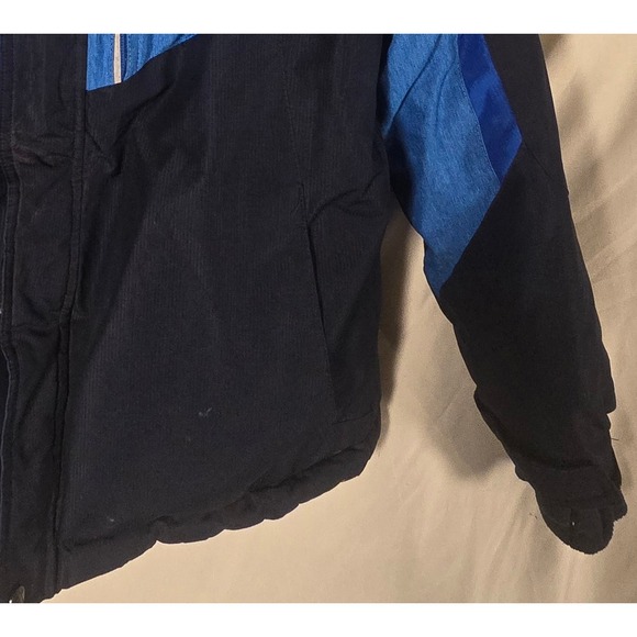 Zero Exposure Youth Ski Snowboard Jacket Blue‎ Black Hooded Winter Size 18/20 - Picture 6 of 14